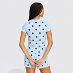 Cali Dots Satin Set