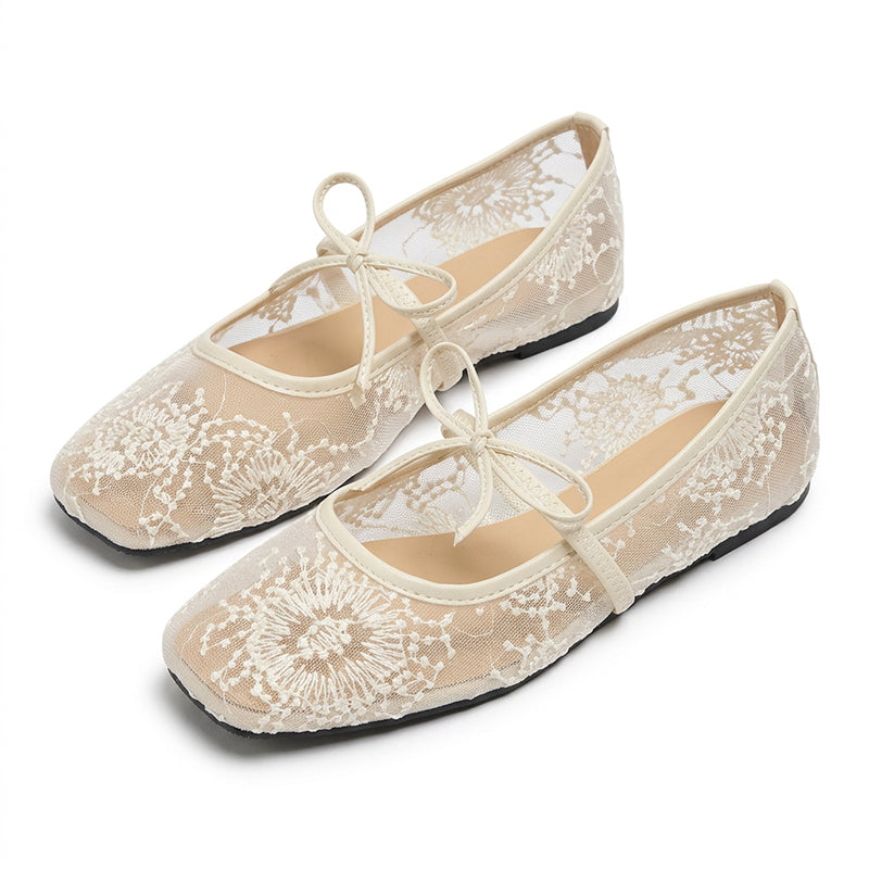 Lace Ballet Flats