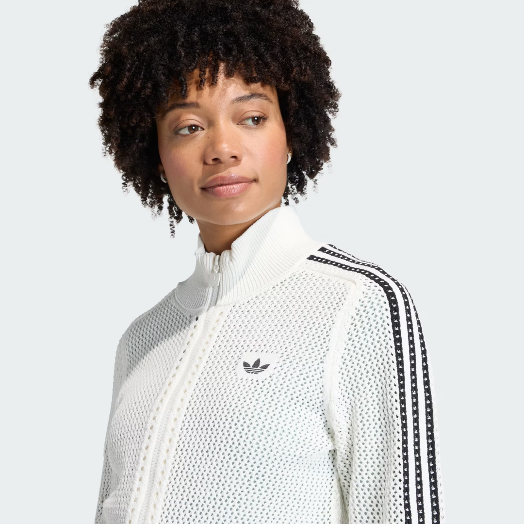 CROCHET FIREBIRD TRACK TOP JACKET