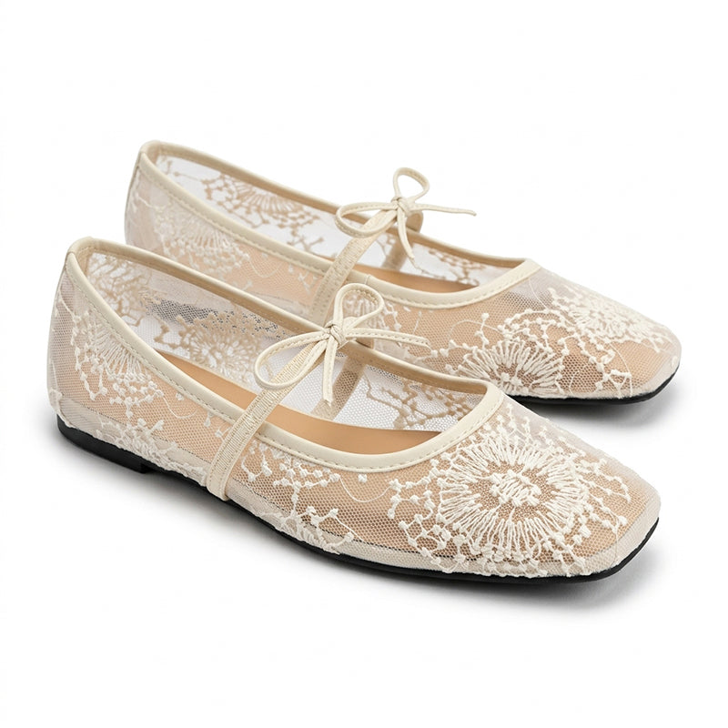 Lace Ballet Flats