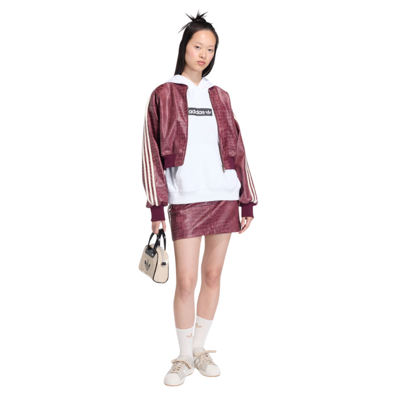 Pleather Set Maroon