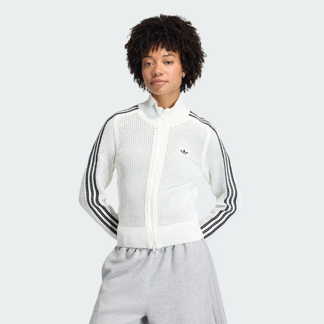 CROCHET FIREBIRD TRACK TOP JACKET