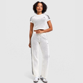 Kinteed Crochet Cali Tee Set