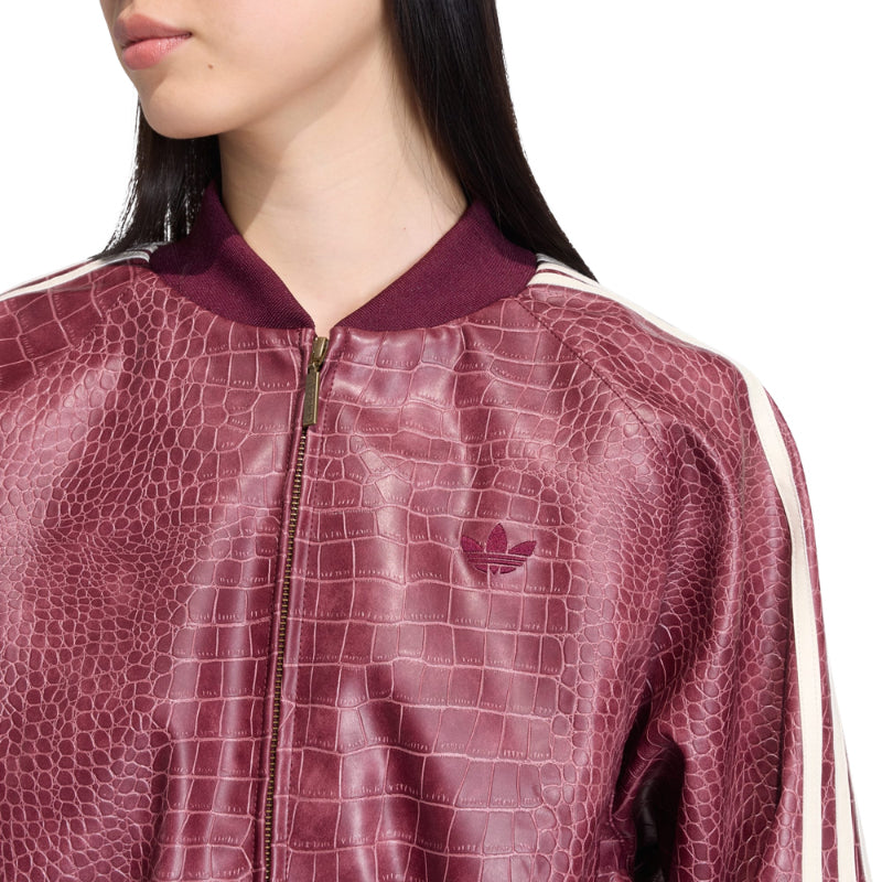 Pleather Set Maroon