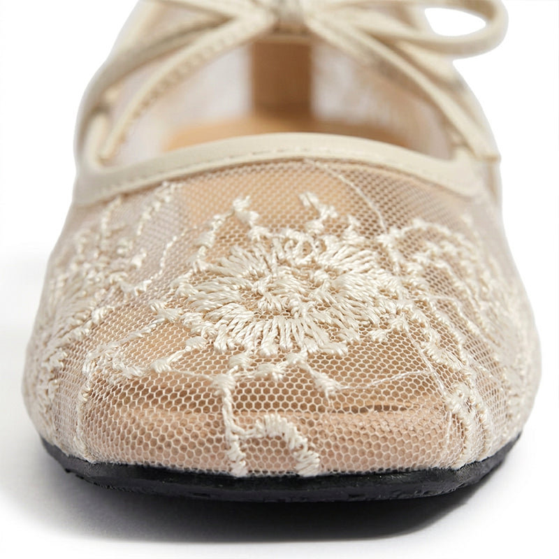 Lace Ballet Flats
