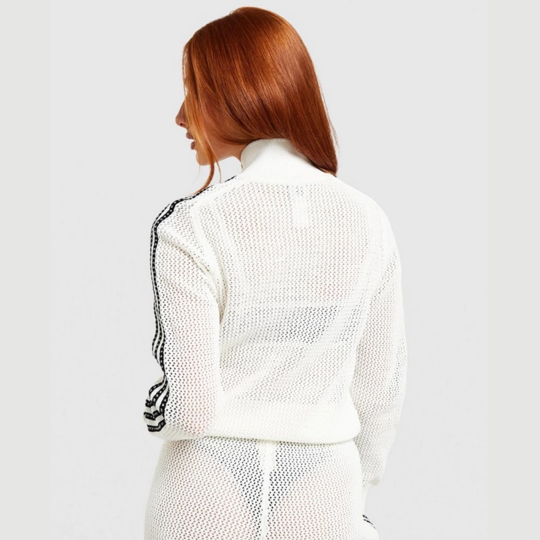 CROCHET JACKET AND PANTS SET