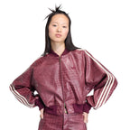 Pleather Set Maroon