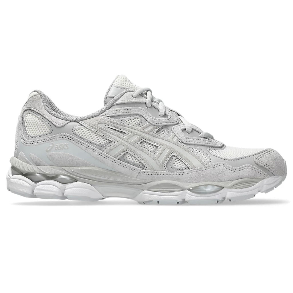 Asics GEL NYC Gray sneakers with two laces