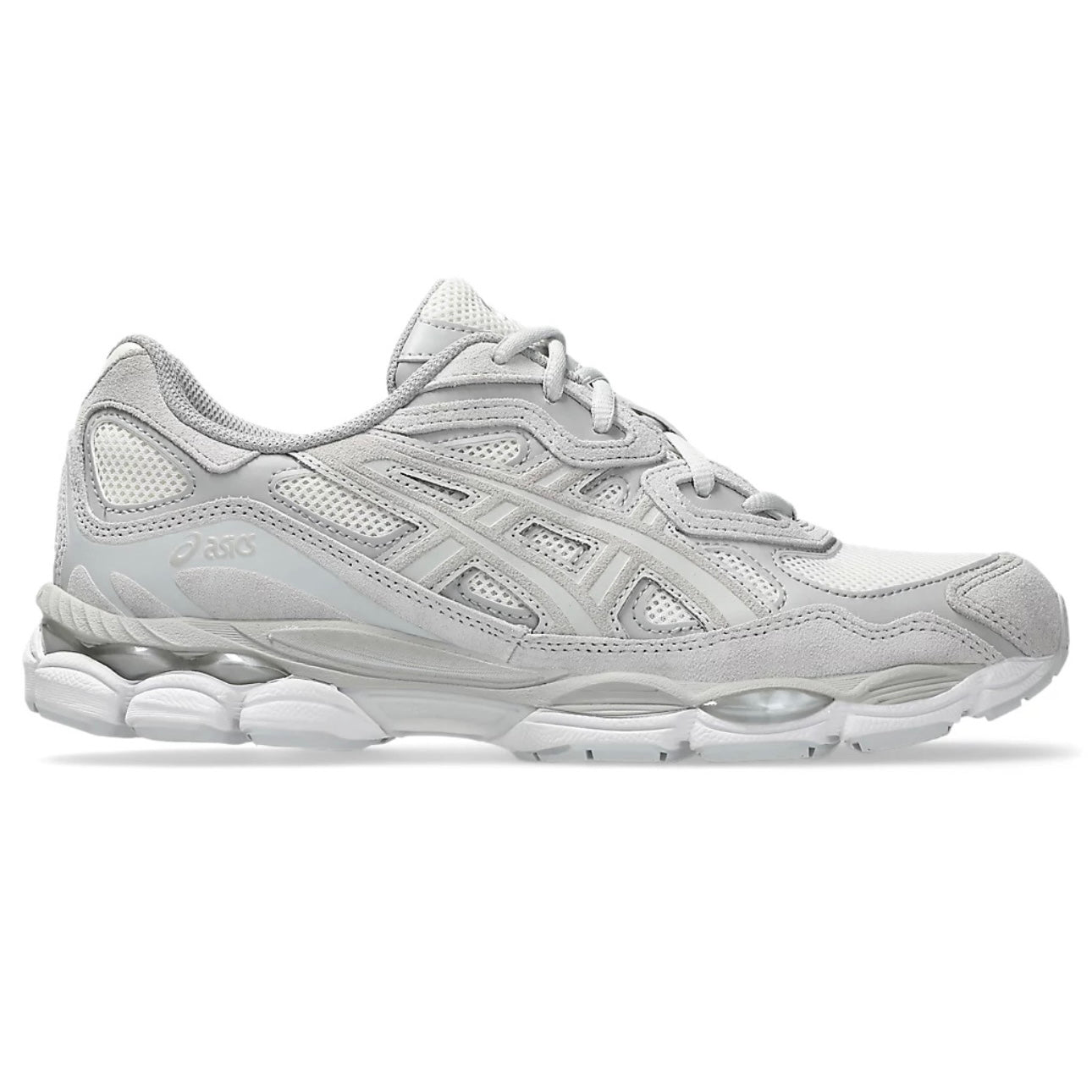 Asics GEL NYC Gray sneakers with two laces