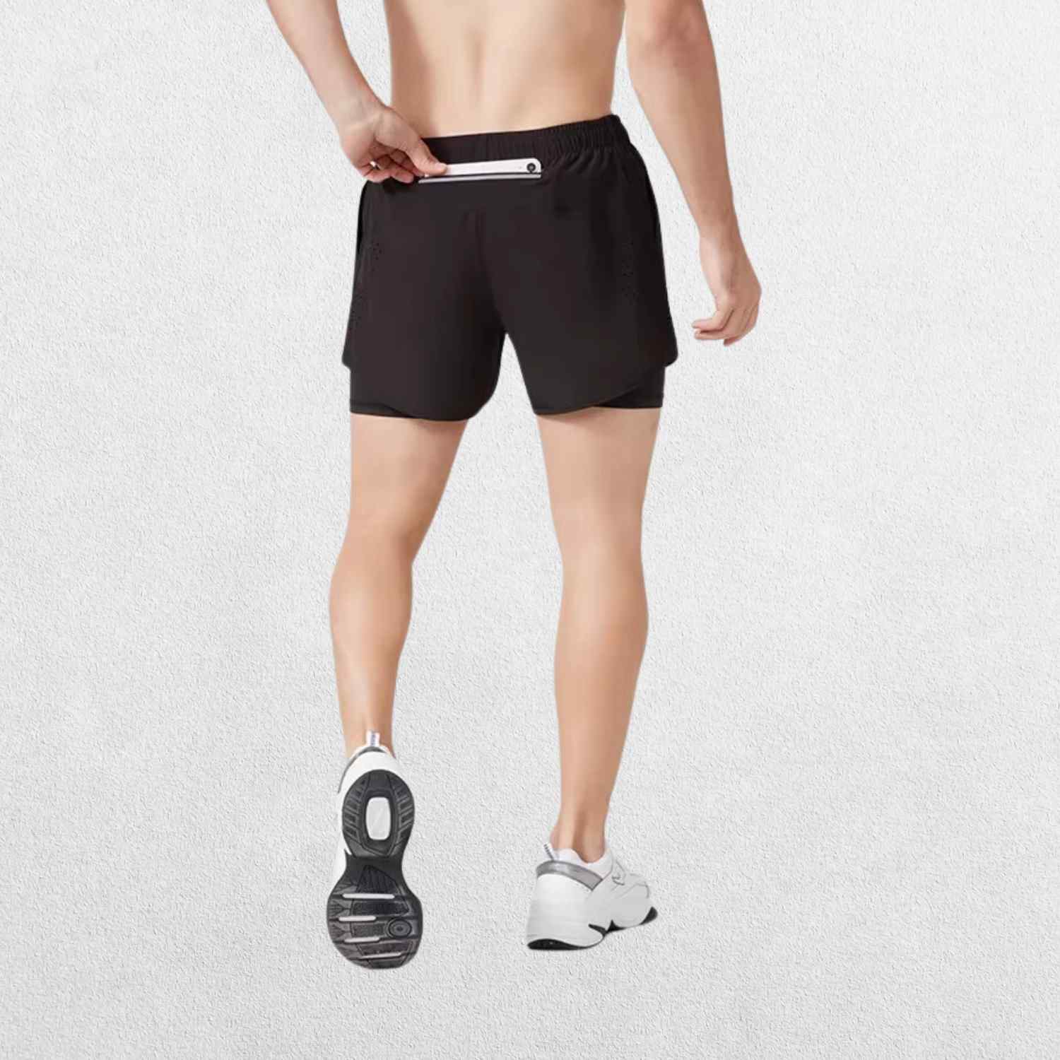 GPW High-Performance Men’s Running Shorts | Built-in Compression & Pocket