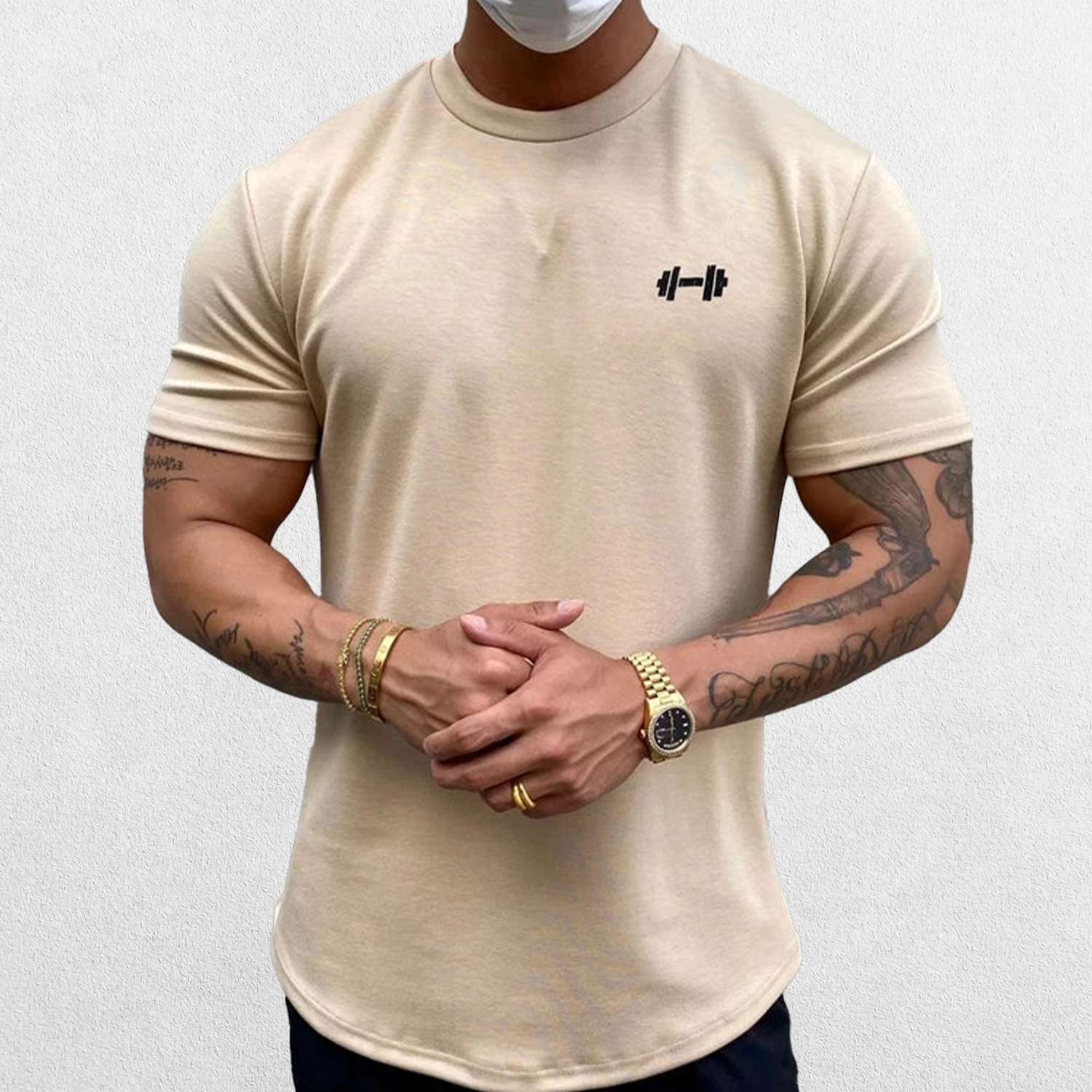 GPW Men's Fit Summer Gym T-Shirt - Bodybuilding Streetwear Tee