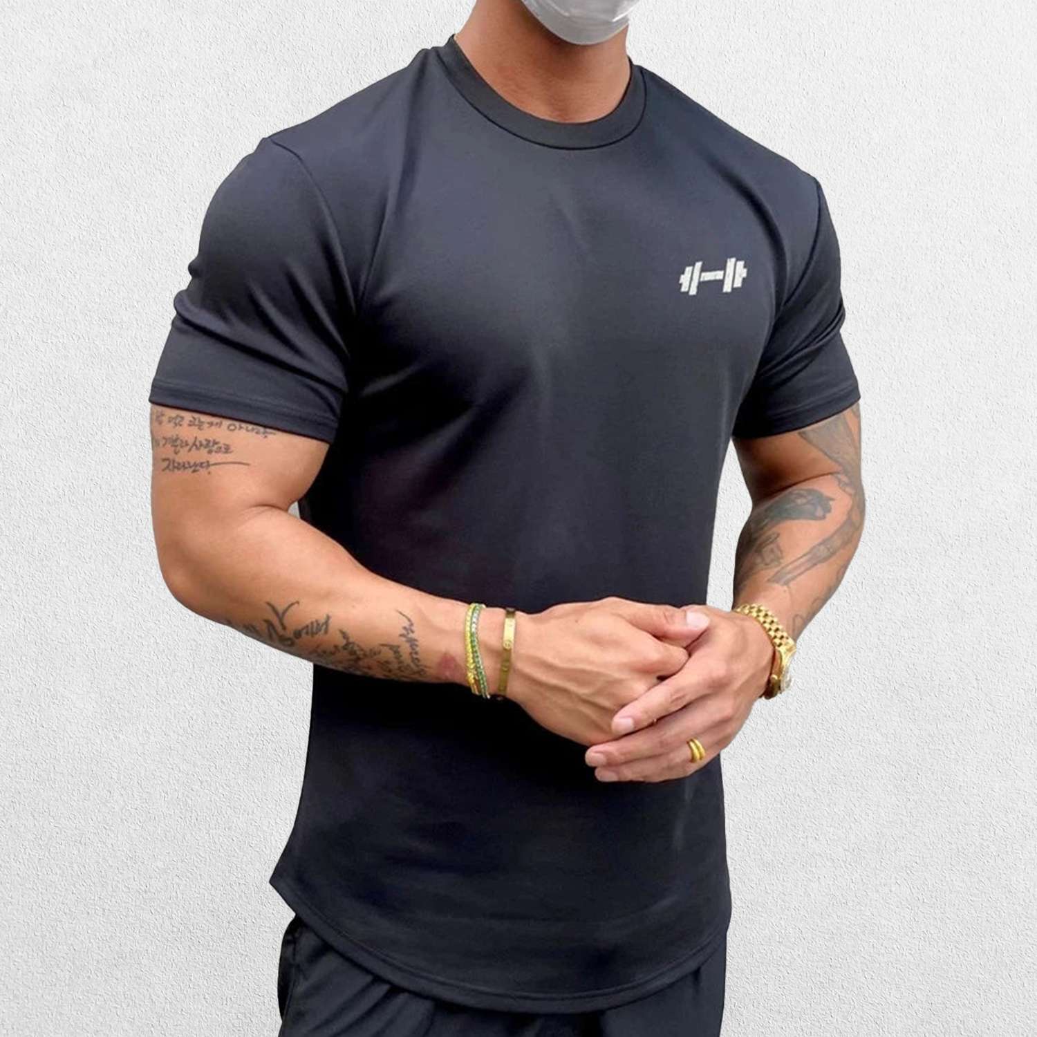 GPW Men's Fit Summer Gym T-Shirt - Bodybuilding Streetwear Tee