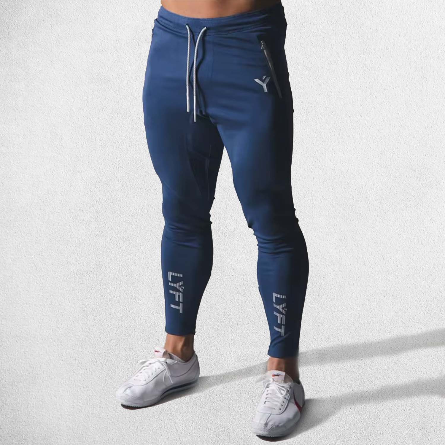 Men’s  Fitness Workout Cotton Skinny Joggers for Running, Fitness & Bodybuilding
