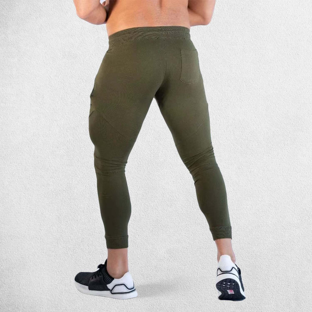 Breathable Men’s Training Joggers with Adjustable Drawstring and Storage Pockets