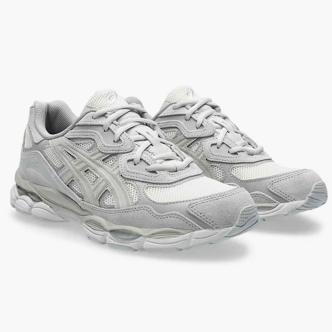 Asics GEL NYC Gray sneakers with two laces