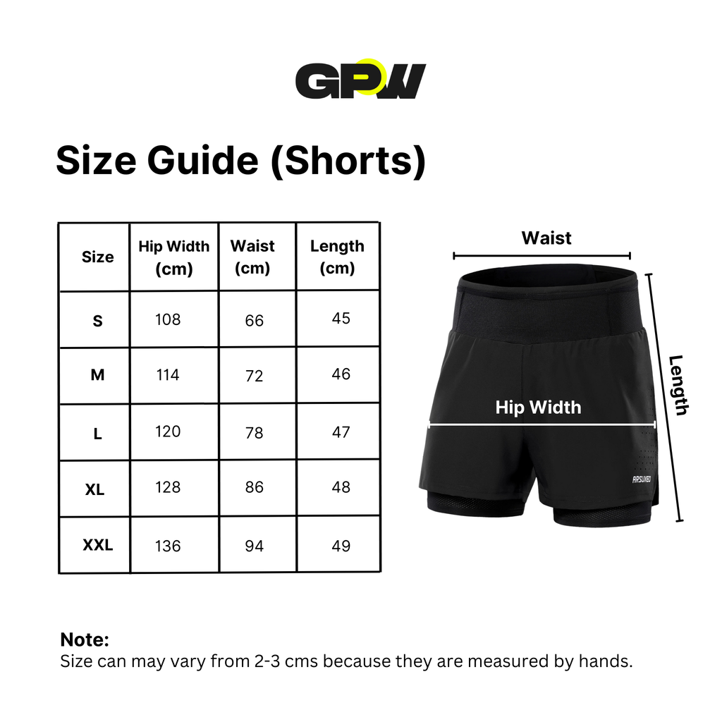 GPW Men's Performance Running Shorts