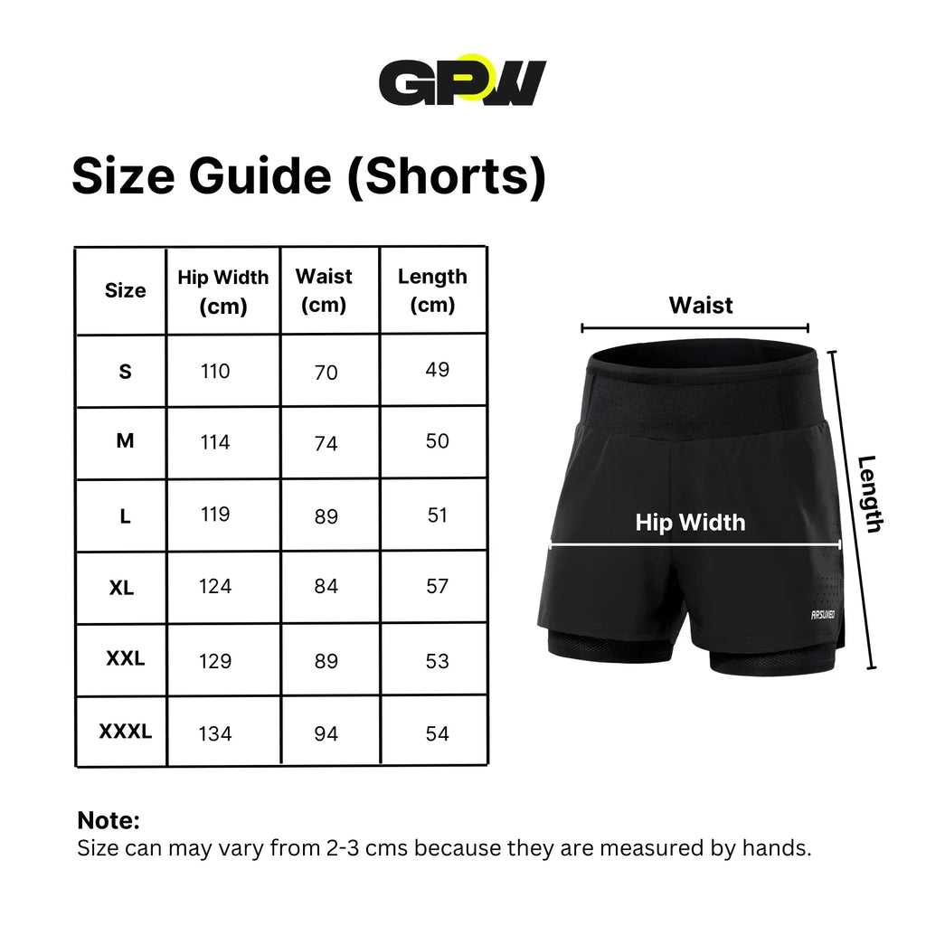 GPW Summer Shorts - Lightweight Athletic Gym Shorts for Men