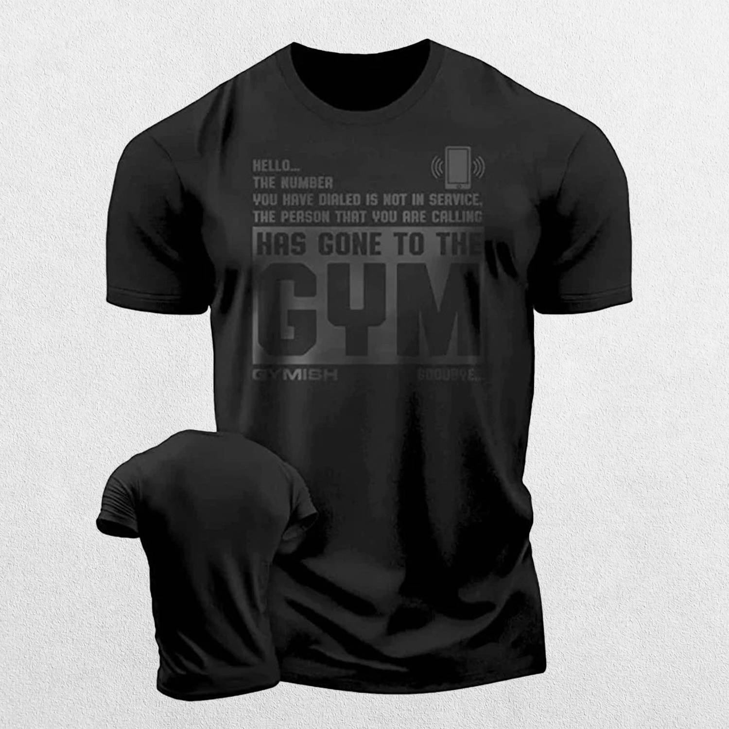 GPW Gymish Printed Muscle Man Gym T-Shirt - Funny Workout Tee
