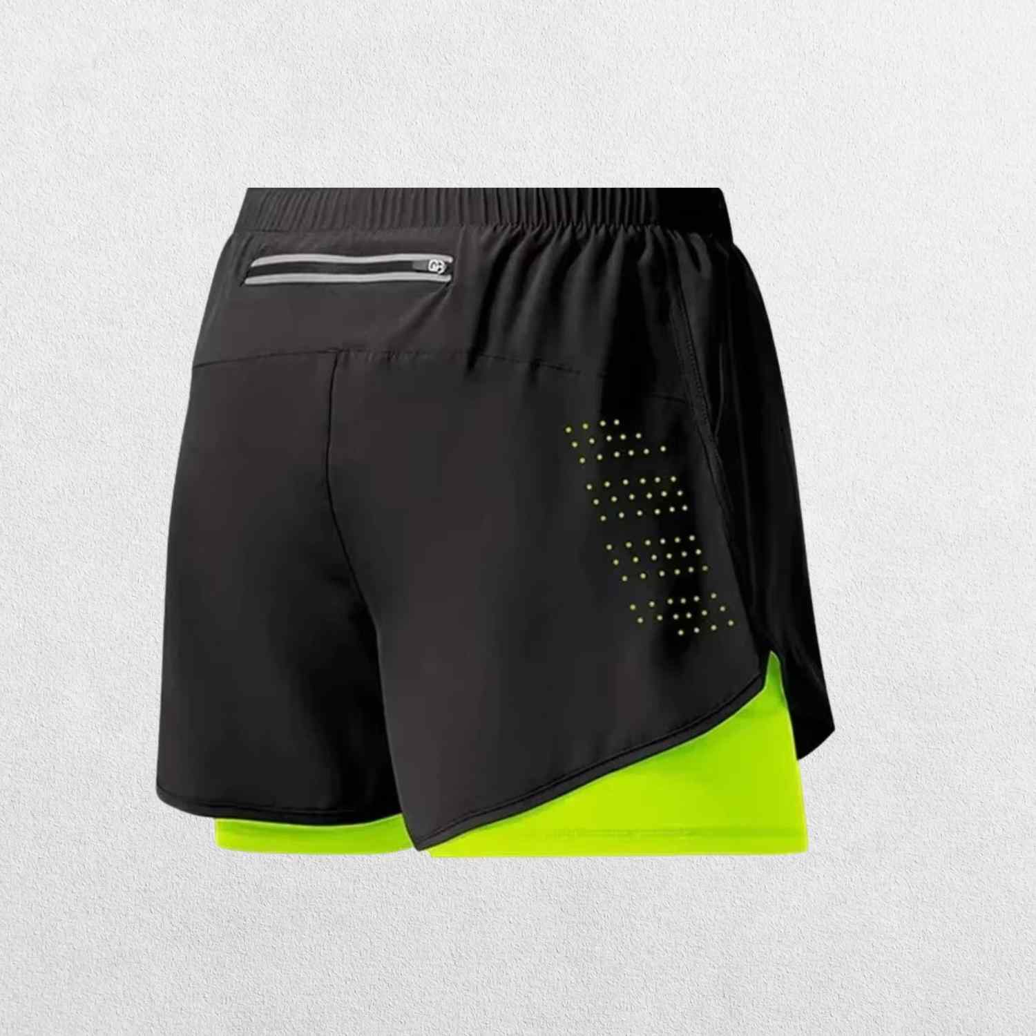GPW High-Performance Men’s Running Shorts | Built-in Compression & Pocket