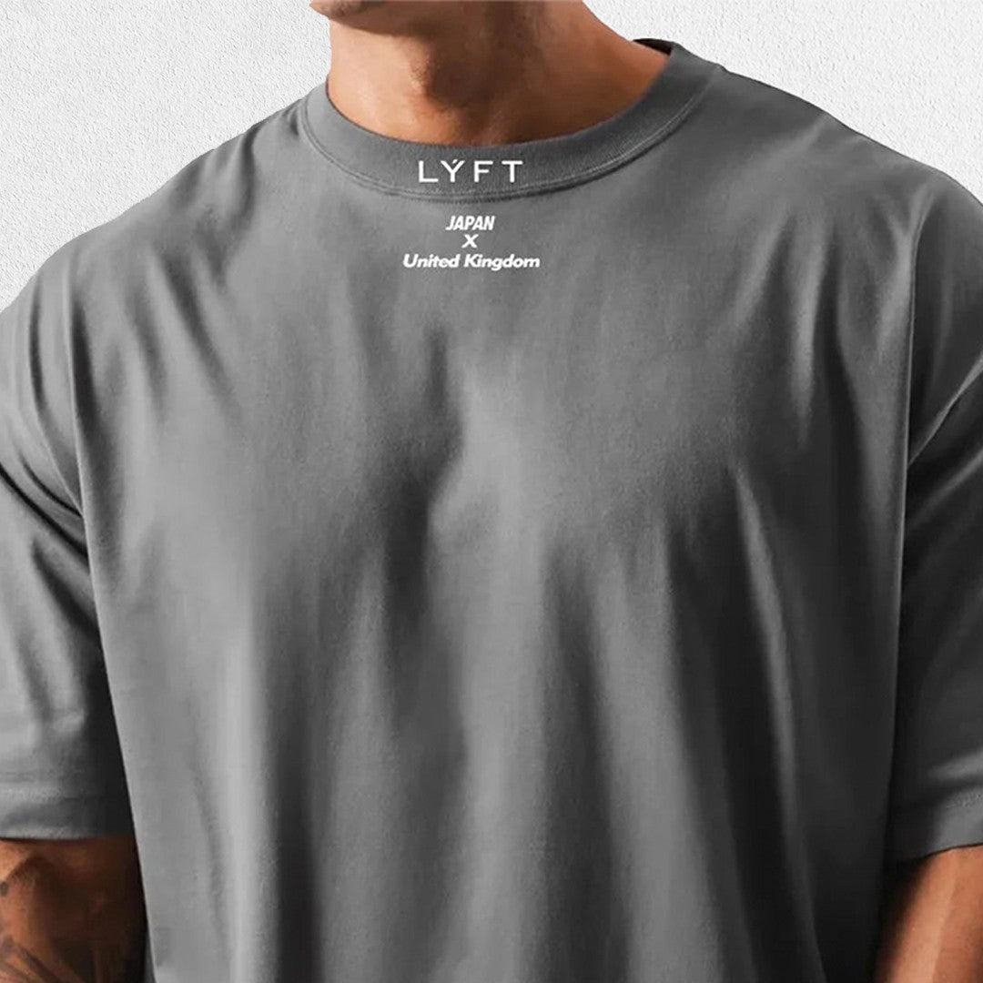 GPW Loose-Fit Short Sleeve Cotton Gym Shirt – Breathable Workout Tee