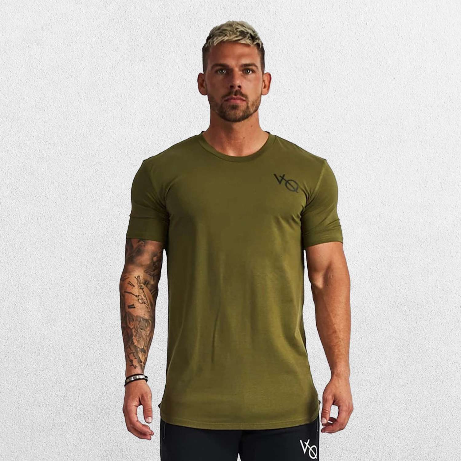 GPW Men's Cotton Slim Fit T-Shirt - Casual Streetwear Gym Sportswear