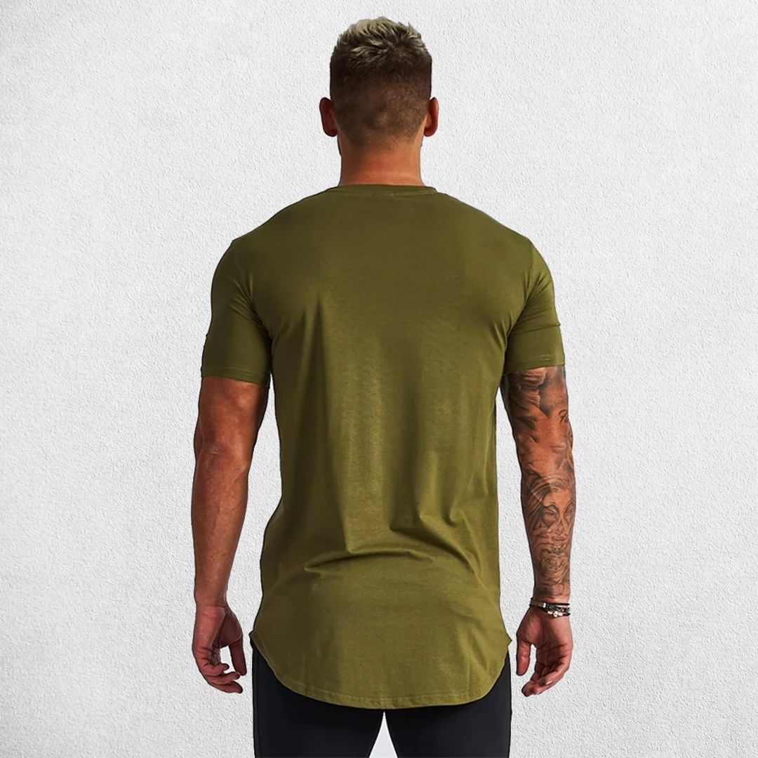 GPW Men's Cotton Slim Fit T-Shirt - Casual Streetwear Gym Sportswear