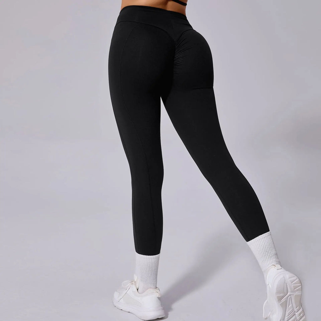 Yoga Leggings Women Tights Fitness Leggings Running Cycling Pants Breathable Sports Leggings High Waist Workout Gym Clothing