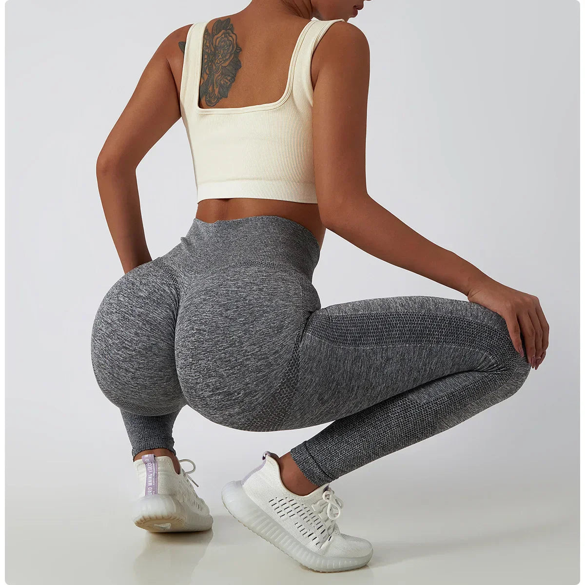 Seamless Leggings Women High Waist Yoga Pants Scrunch Butt Gym Push-up Legging Booty Yoga Leggings Sports Fitness Workout Tights
