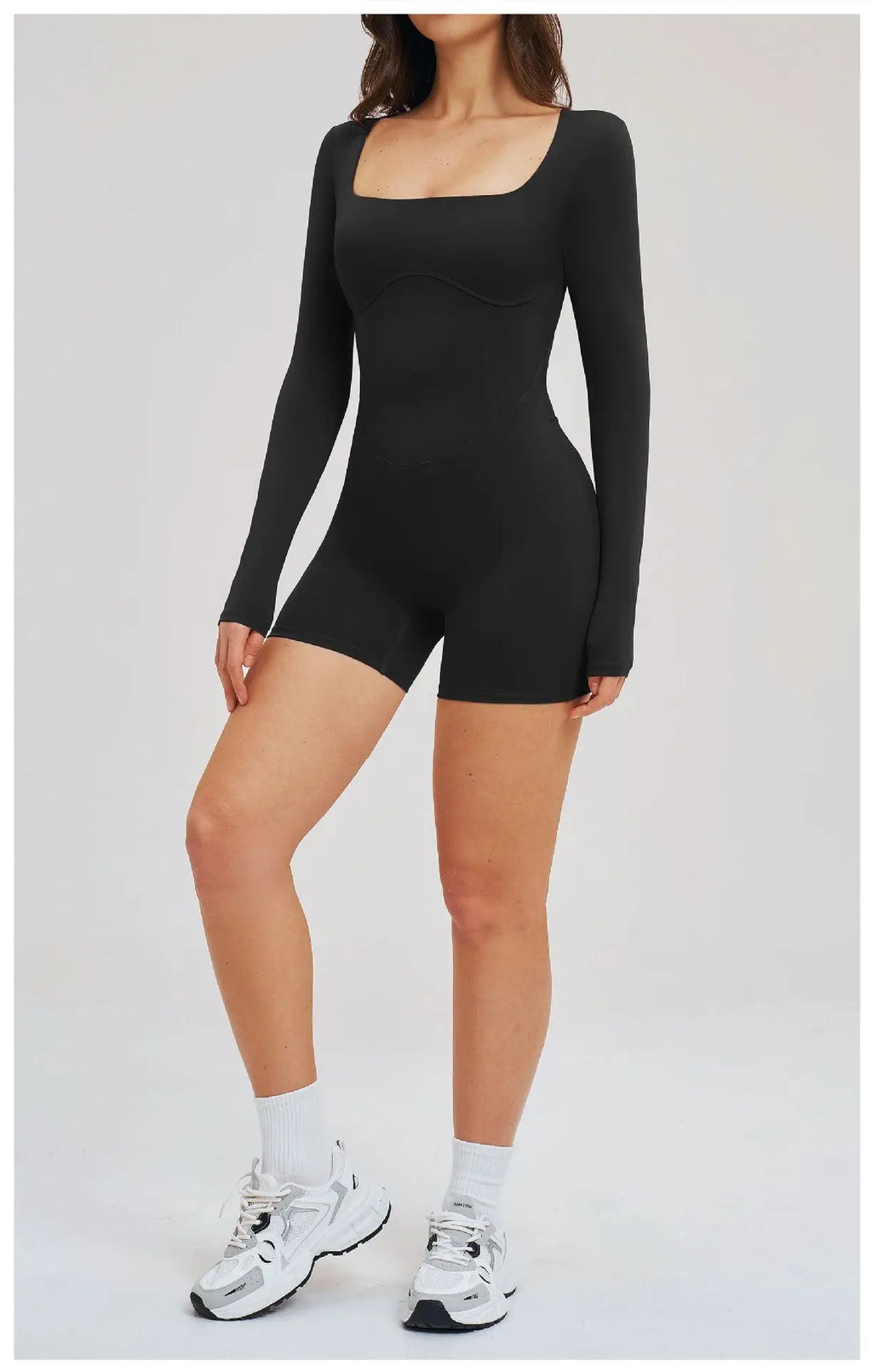Women Bodysuits Gym Rompers Push Up Workout Clothes Backless Scrunch Fitness Sports Yoga Bodysuit Short Sleeves Fitness Jumpsuit