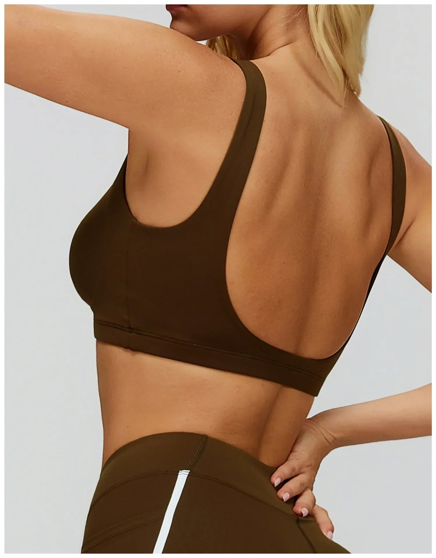 Fitness Underwear Workout Tops Gym Push Up Fitness Sports Bras Sexy Athletic Sport Bra Women Backless Running Gym Yoga Crop Top