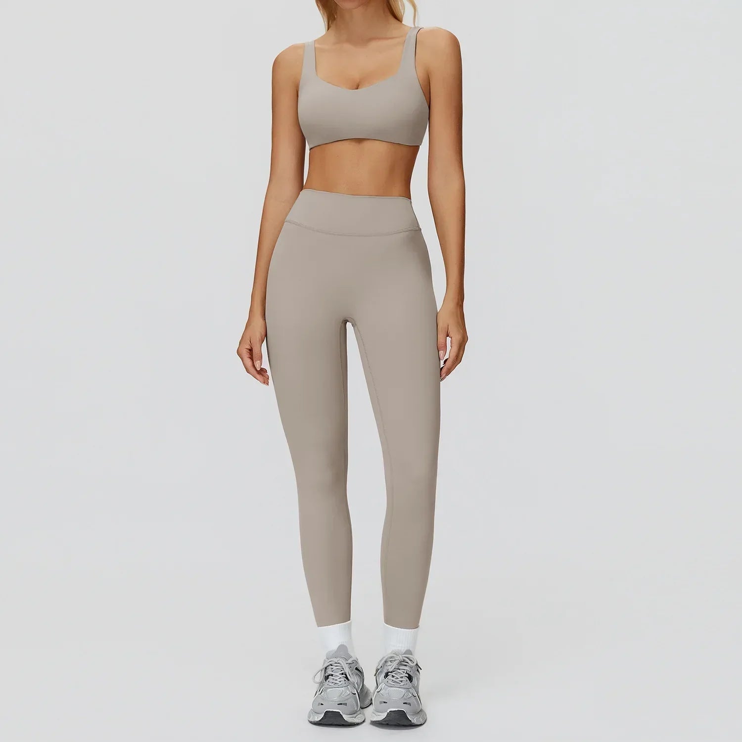 Yoga set 2 pieces women's sportswear gym clothes exercise running fitness set