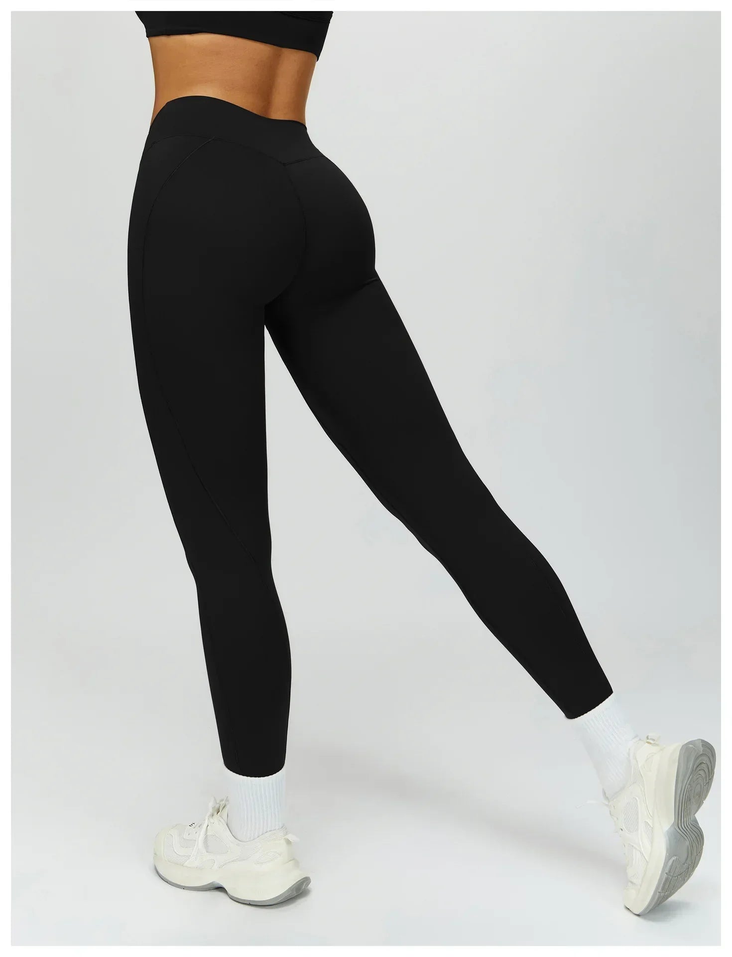 Women Sport Leggings Fitness Yoga Leggings High Waist Butt Lift Curves Workout Tights Elastic Gym Training Pants Female Pants