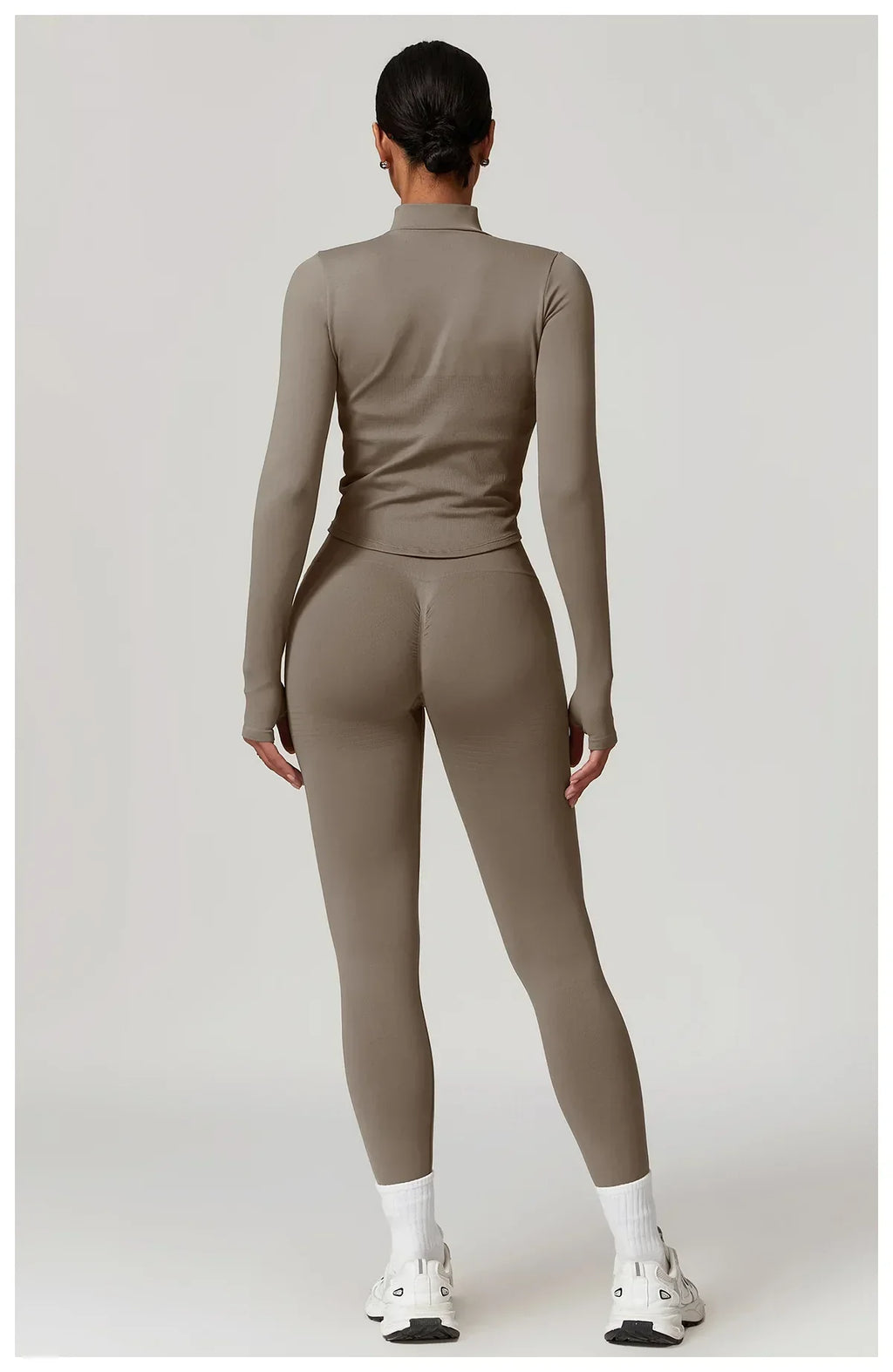 2 Pieces Women's Clothes Seamless Yoga Set Workout Tracksuit Sportswear Gym Clothing High Waist Leggings Fitness Sports Suits