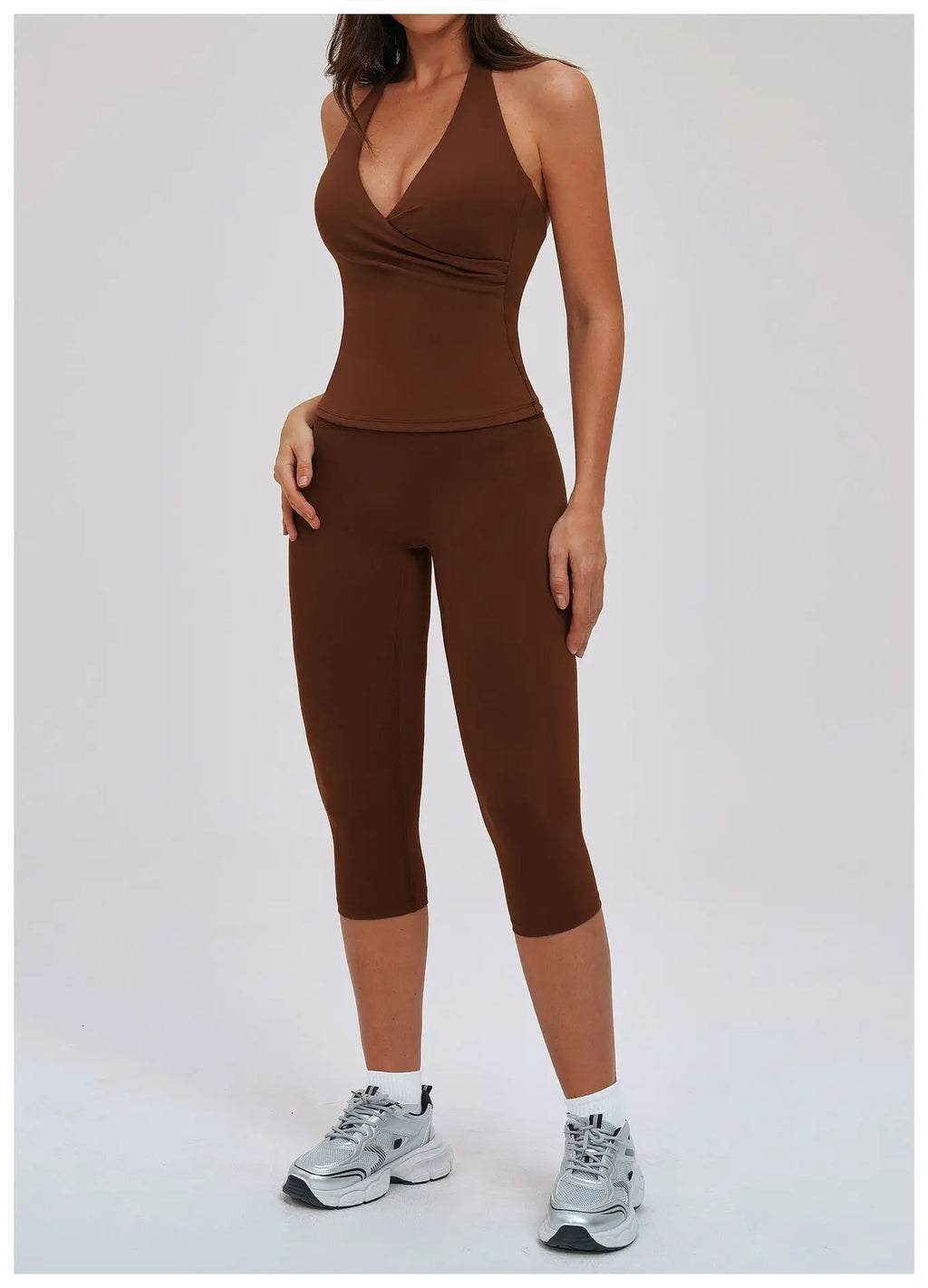 Yoga Suit 2PCS Sports Outfits Women Quick-Drying Gym Set Women Tracksuit Running Workout Long Sleeve Sports Shirt Yoga Clothing