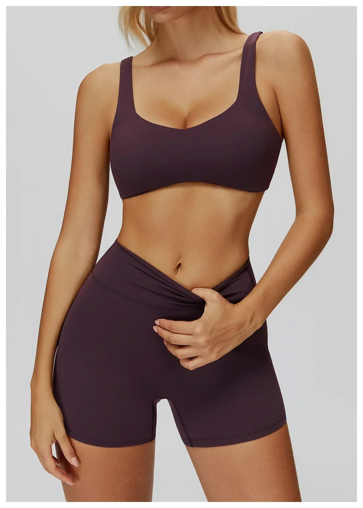 Yoga bra women's sexy backless sports bra gym exercise bra