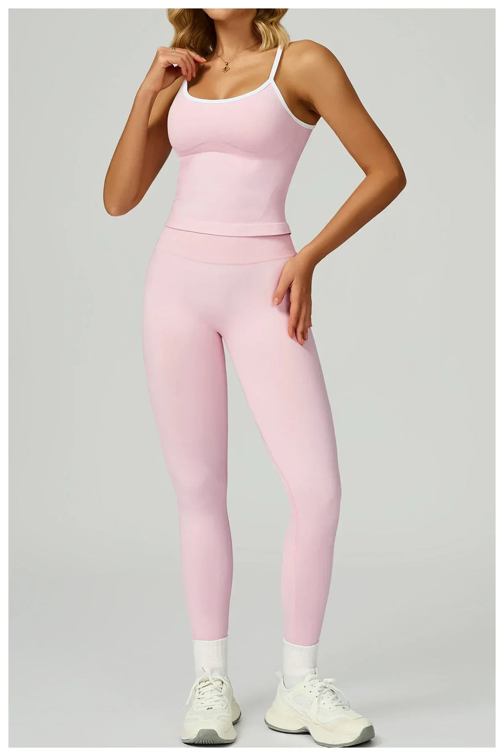 Seamless Sports Fitness Vest with Chest Pad Summer Shockproof Beauty Back Nude Feeling Suit Pilates Training Yoga Top Yoga Bras