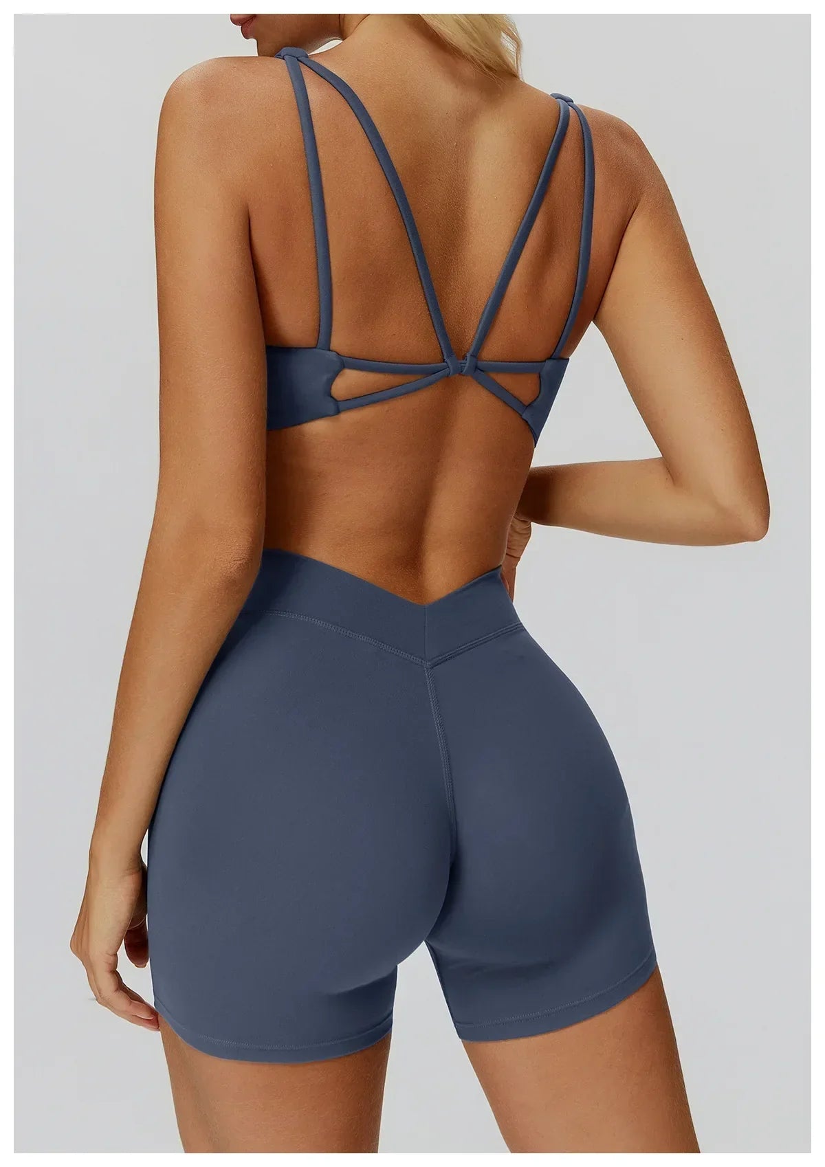 Yoga bra women's sexy backless sports bra gym exercise bra
