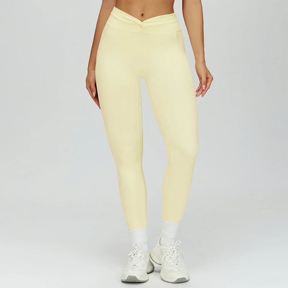 Women Sport Leggings Fitness Yoga Leggings High Waist Butt Lift Curves Workout Tights Elastic Gym Training Pants Female Pants