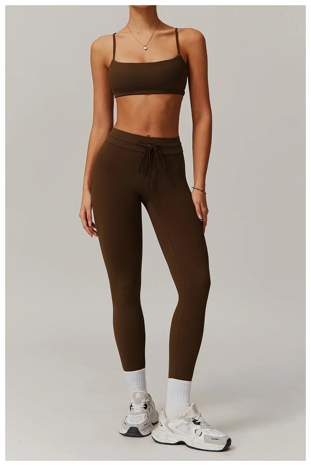 Women Gym Leggings Workout Yoga Sports Pant Stretchy High Waist Straps Leggings Fitness Tights Sports Push Up Activewear Pants
