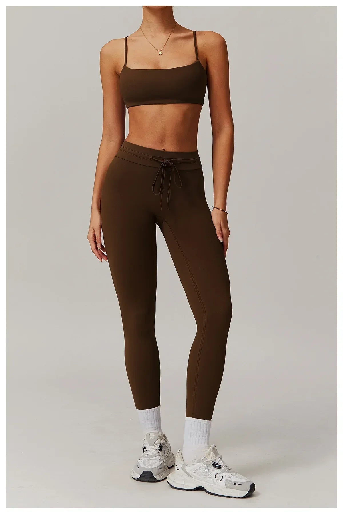 Women Gym Leggings Workout Yoga Sports Pant Stretchy High Waist Straps Leggings Fitness Tights Sports Push Up Activewear Pants