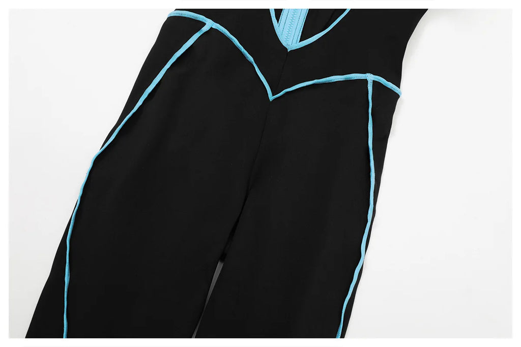 Gym Set Women Training Yoga Suit Sportswear Women Short Sleeves Sports Jumpsuit Fitness Rompers Zipper Push Up Workout Bodysuits