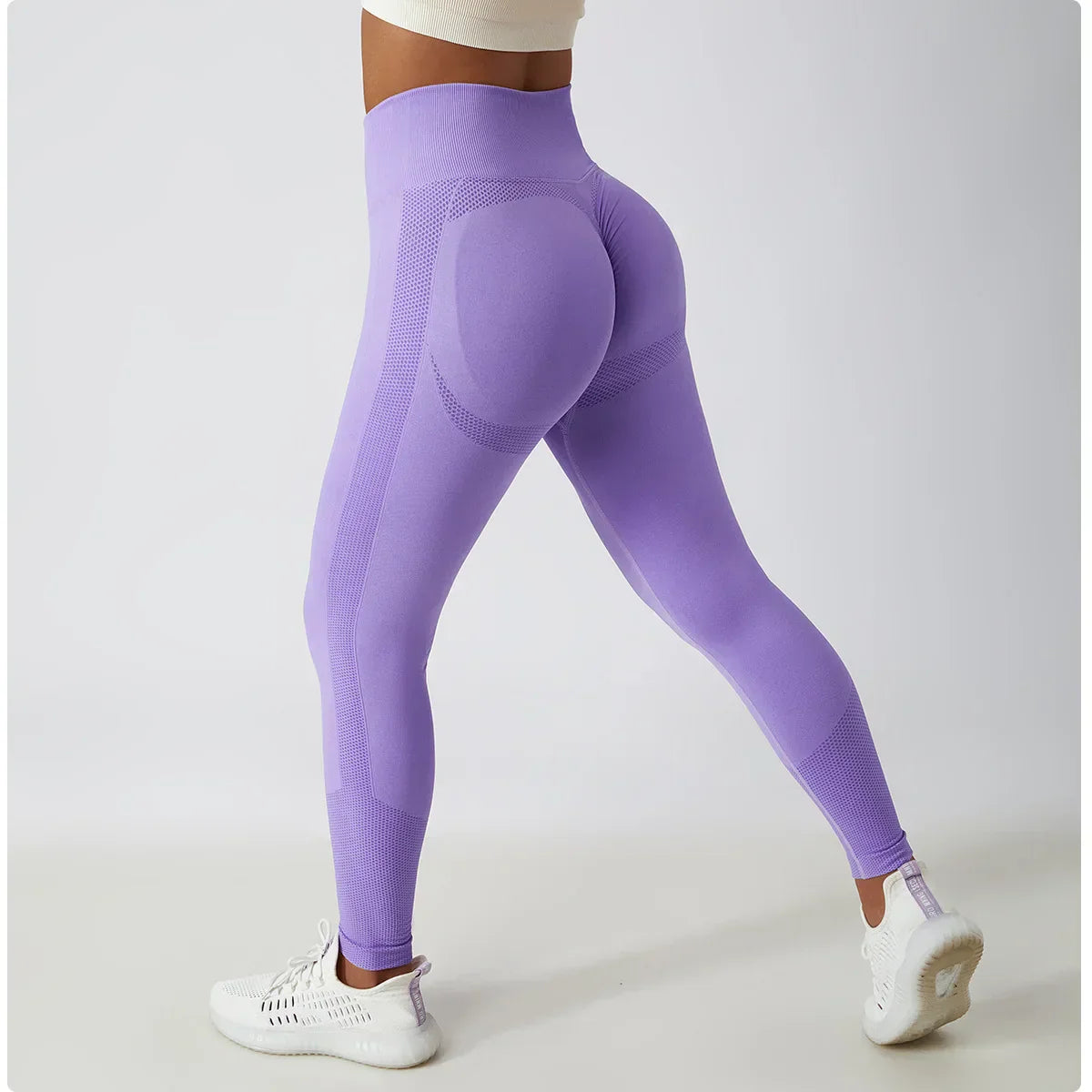 Seamless Leggings Women High Waist Yoga Pants Scrunch Butt Gym Push-up Legging Booty Yoga Leggings Sports Fitness Workout Tights