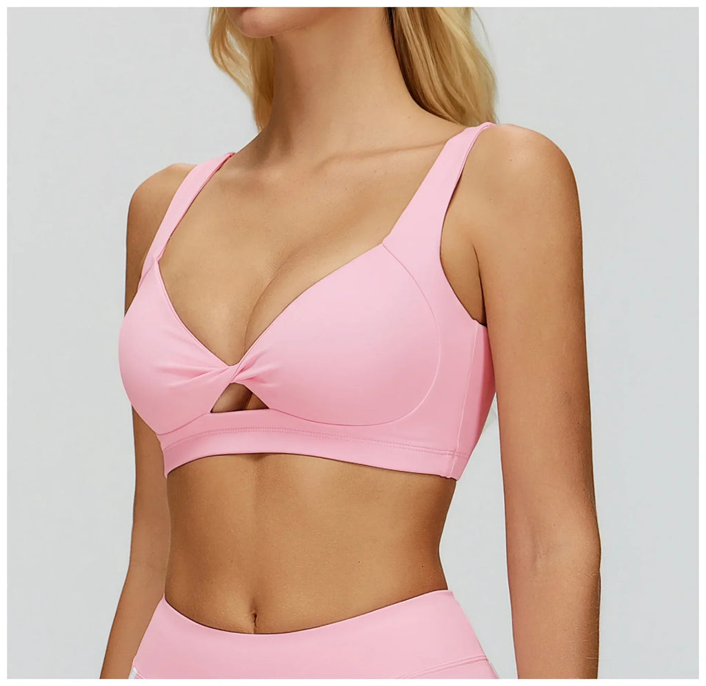 Fitness Underwear Workout Tops Gym Push Up Fitness Sports Bras Sexy Athletic Sport Bra Women Backless Running Gym Yoga Crop Top