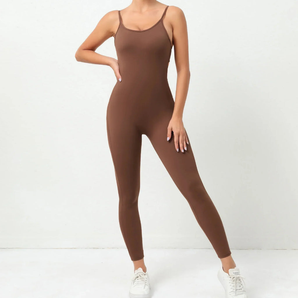 Workout Jumpsuit Sports Overalls Women Tracksuit Rompers Gym Clothing Running Fitness Suits Gym Short Sportswear Yoga Set