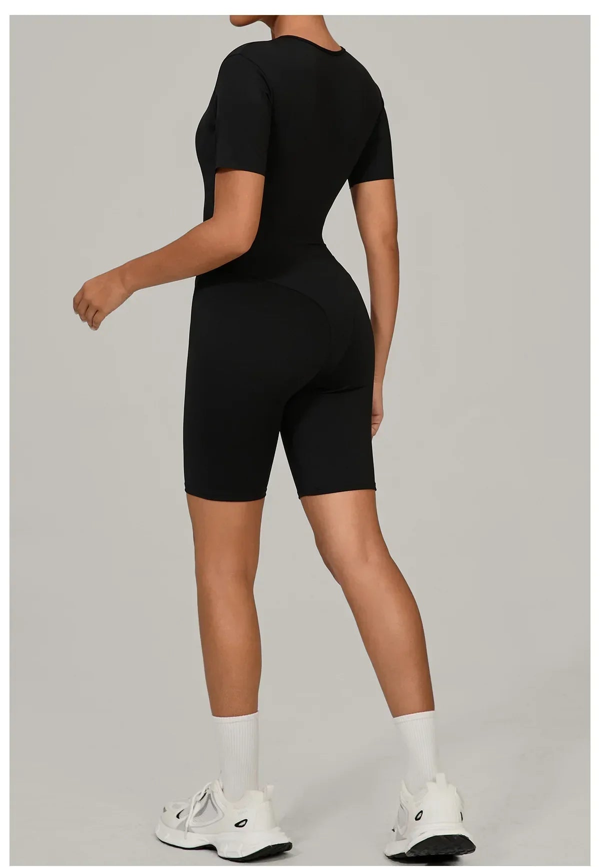 Summer Jumpsuits Short Sleeve Yoga Bodysuit Women Yoga Set Gym Tracksuit Push-up Rompers Workout Clothes Dance Fitness Bodysuit