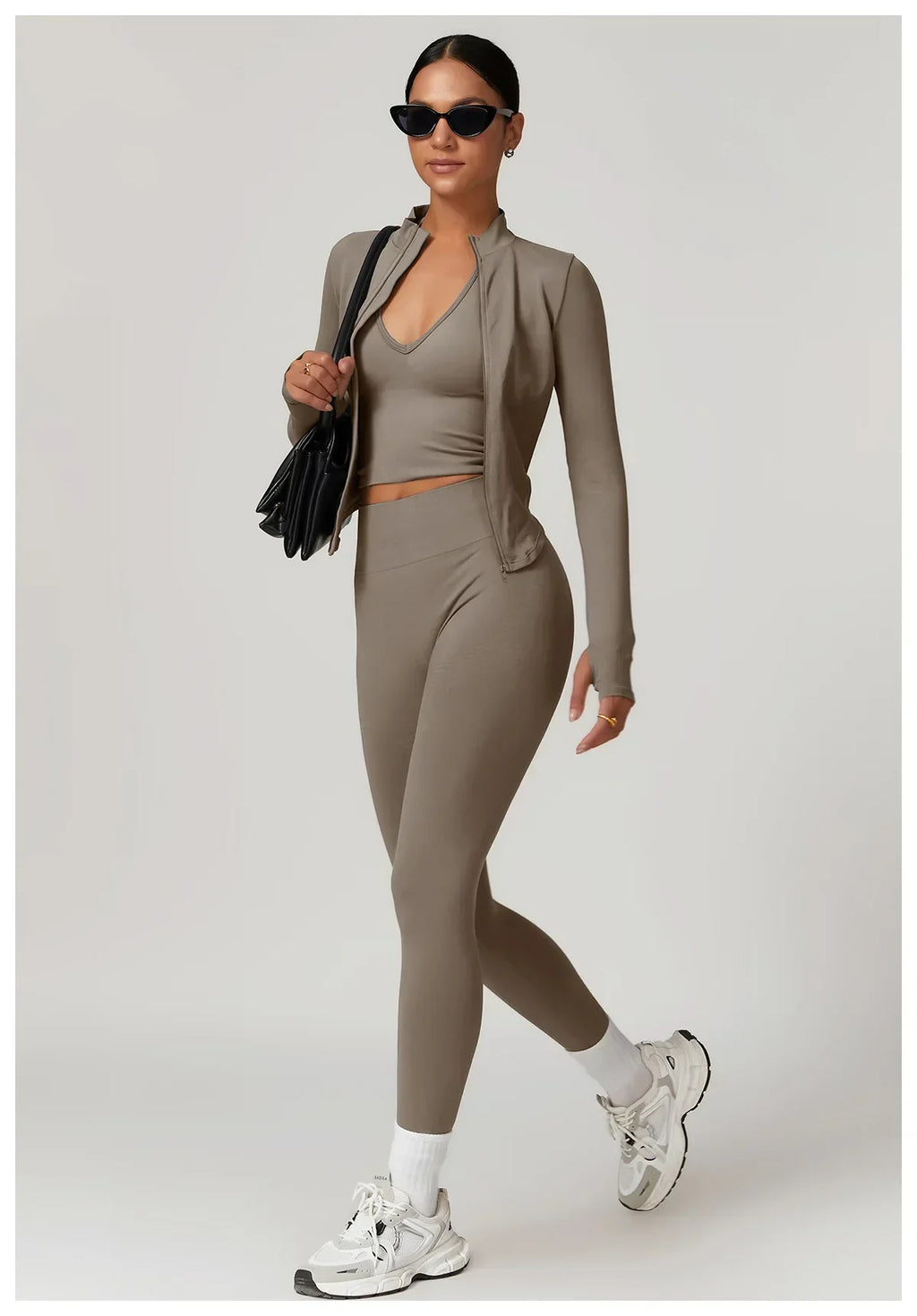 2 Pieces Women's Clothes Seamless Yoga Set Workout Tracksuit Sportswear Gym Clothing High Waist Leggings Fitness Sports Suits