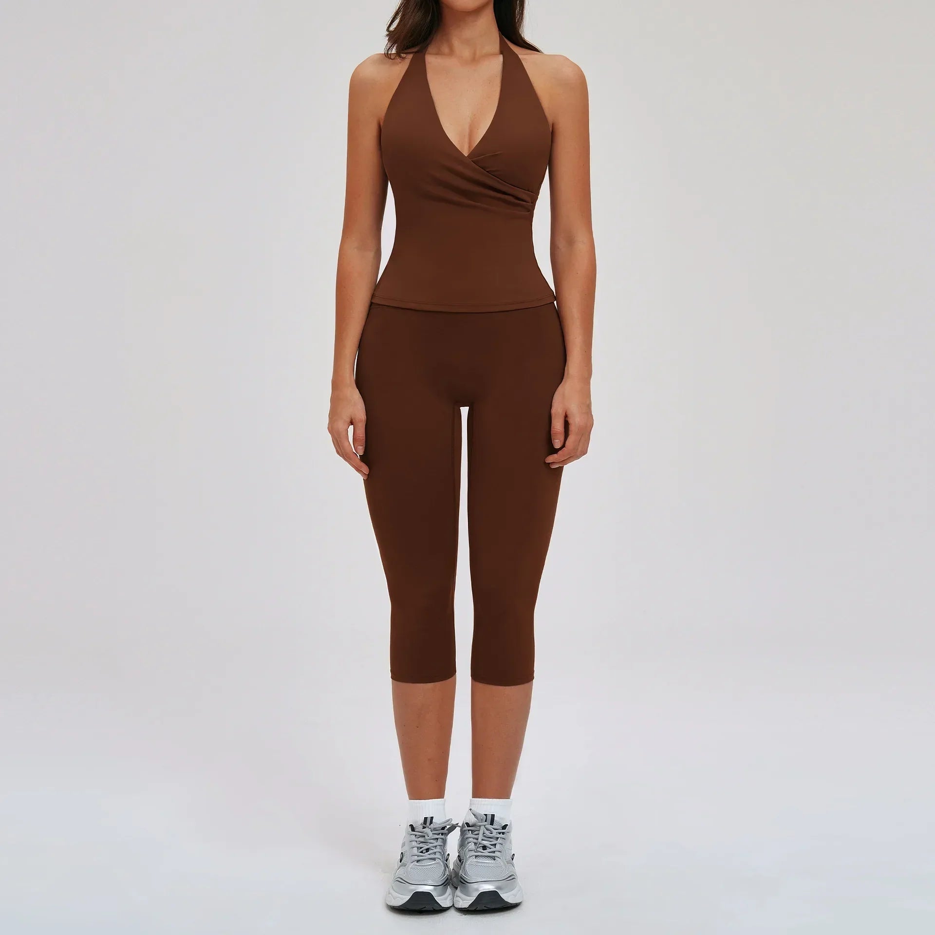 Yoga Suit 2PCS Sports Outfits Women Quick-Drying Gym Set Women Tracksuit Running Workout Long Sleeve Sports Shirt Yoga Clothing
