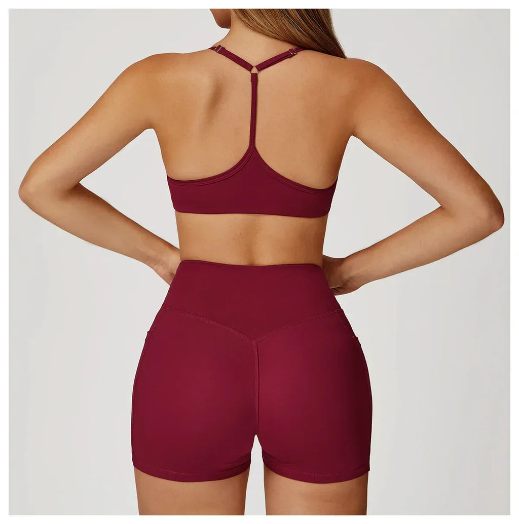 Sport Bra Women Yoga Bra Running Vest Gym Workout Underwear Padded Crop Tops Female Sportswear Brassiere Push Up Fitness Bras