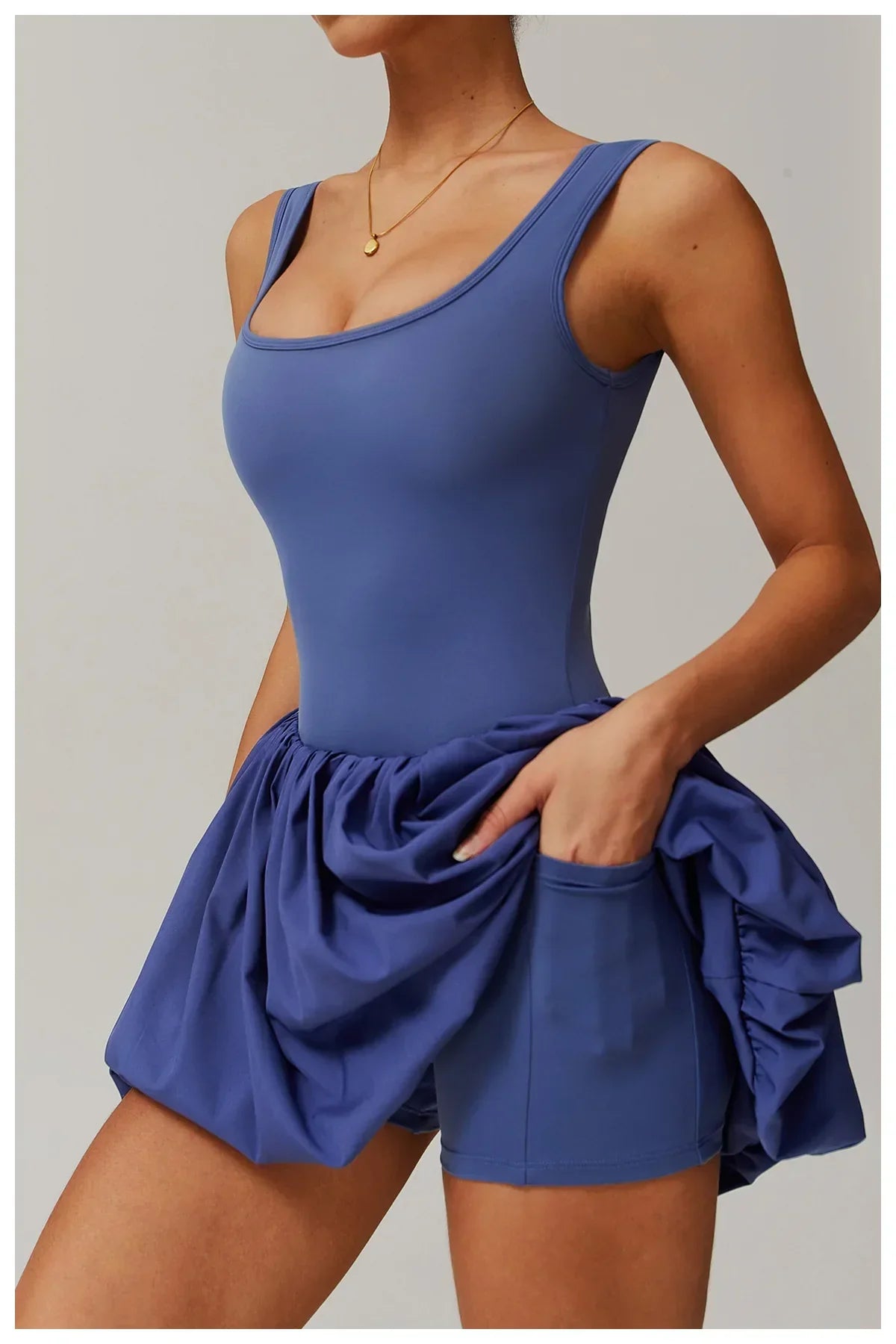 Rompers Women Yoga Jumpsuit Set Sexy Anti Glare One-Piece Jumpsuit Dance Ballet Sports Dress Gym Push up Running Tennis Sports