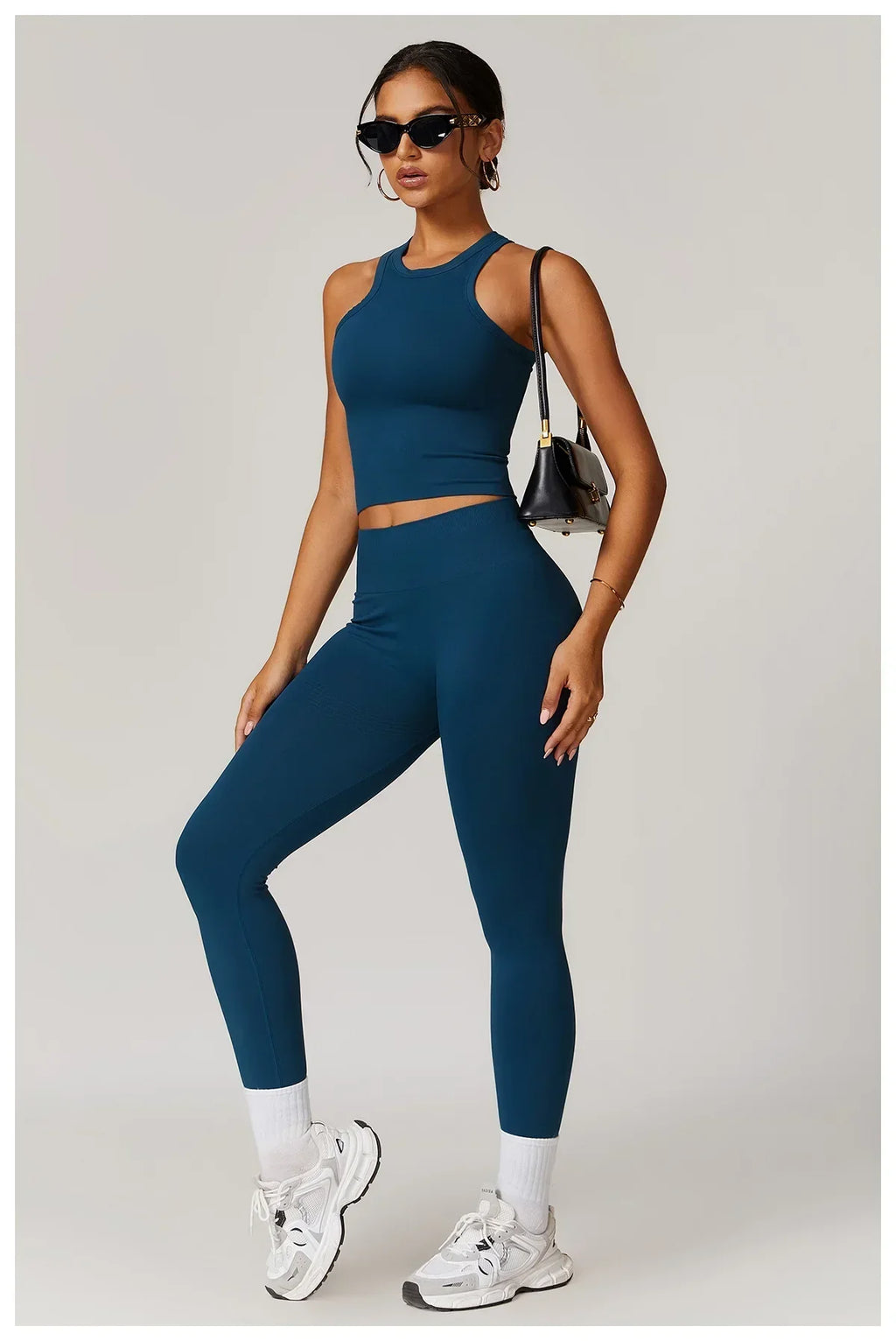 Yoga Leggings Women Fitness Leggings Running Cycling Pants Breathable Sports Leggings High Waist Workout Push Up Gym Clothing